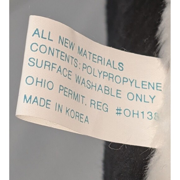 VTG 1987 Sea World Penny Penguin with Scarf Plush Stuffed Animal 17" Aurora Ohio - Picture 8 of 9